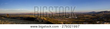 Panorama Of Albury City Scape - Located In Nsw Australia