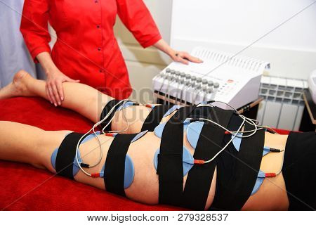 Myostimulation. Hardware Cosmetology. Body Care. Non Surgical Body Sculpting. Anti-cellulite And Ant