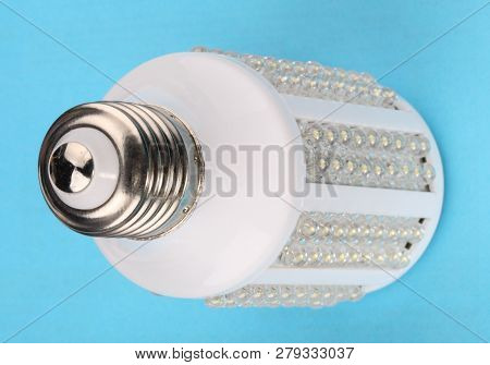 Led Tube Lamp At Dry Sunny Summer Day