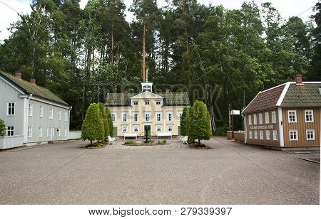 Vimmerby, Sweden - June 19, 2018- Astrid Lindgren World, Astrid Lindgren Varld Is A Theme Park.