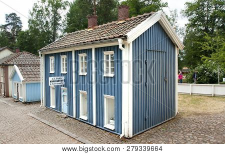 Vimmerby, Sweden - June 19, 2018- Astrid Lindgren World, Astrid Lindgren Varld Is A Theme Park.