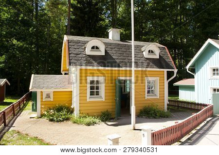 Vimmerby, Sweden - June 19, 2018- Astrid Lindgren World, Astrid Lindgren Varld Is A Theme Park.