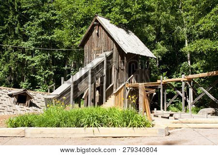 Vimmerby, Sweden - June 19, 2018- Astrid Lindgren World, Astrid Lindgren Varld Is A Theme Park.