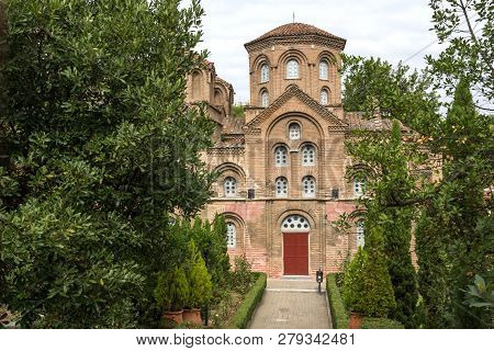 Ancient Byzantine Church Of Panagia Chalkeon In The Center Of City Of Thessaloniki, Central Macedoni