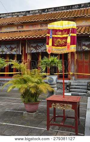 The To Mieu Temple In The Imperial City, Hue, Vietnam