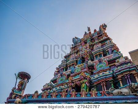Hindu Temple At Chikmagalur