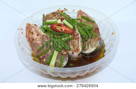 Fish Cooked With Fishsauce Bowl - Delicious Food