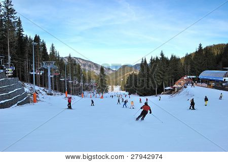Jasna-Ocak 9: Jasna düşük Tatras en büyük Kayak Merkezi Slovakya Pistes, Januar 36 km olduğunu.