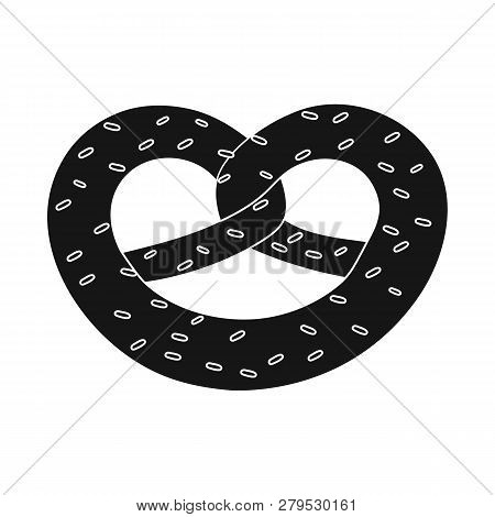 Vector Illustration Of Biscuit And Bake Icon. Collection Of Biscuit And Chocolate Vector Icon For St
