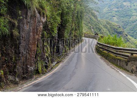 View Of The Road Banos - Puyo, Ecuador