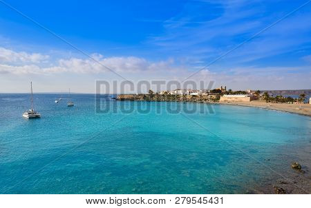 Nova Tabarca beach in Alicante of Spain