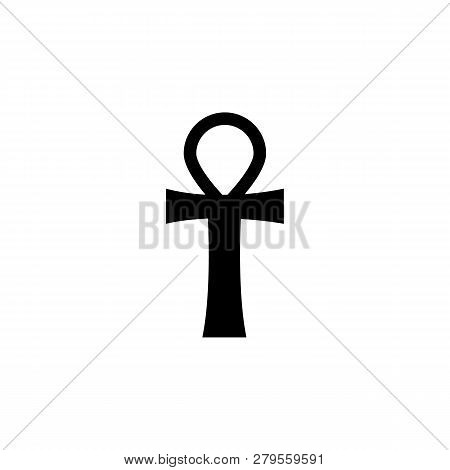 Religion Symbol, Ankh Icon. Element Of Religion Symbol Illustration. Signs And Symbols Icon Can Be U