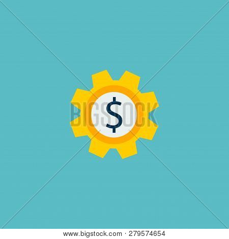 Set Money Icon Flat Element. Vector Illustration Of Set Money Icon Flat Isolated On Clean Background