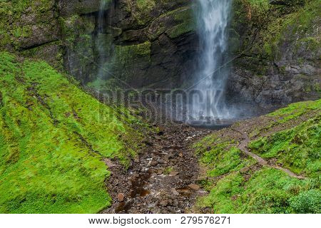 Catarata De Gocta - One Of The Highest Waterfalls In The World, Northern Peru.