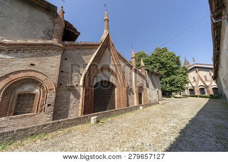 Abbey Of Sant'antonio Di Ranverso In Piedmont, Italy