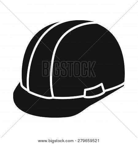 Vector Design Of Headgear And Napper Symbol. Collection Of Headgear And Helmet Stock Symbol For Web.