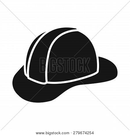 Vector Design Of Headgear And Napper Icon. Set Of Headgear And Helmet Stock Symbol For Web.