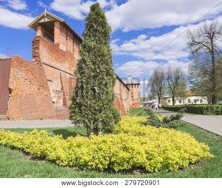 Kolomna, Russia. Kolomna Kreml - One Of The Largest And Most Powerful Fortresses Of Its Time, 1525-1