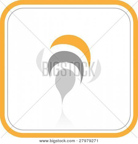 ไอคอน internet นามธรรมเวกเตอร์ สีส้มได้ เพียงแค่เปลี่ยน ไอคอนนามธรรมอื่น ๆ ที่คุณสามารถดูในปอของฉัน
