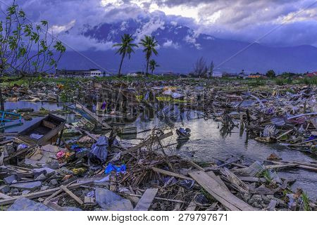 The Village Petobo Was Lost To The Earth Due To The Earthquake And Liquefaction Of September 28, 201