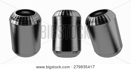 3d Rendering. Trucks Air Spring, New Auto Parts, Spare Parts For Heavy Duty. Spare Parts For Shop, A