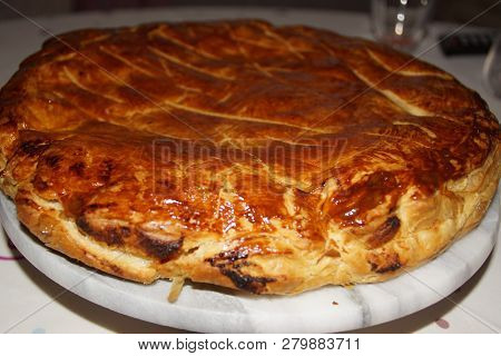 The Epiphany Cake Is A Pancake Traditionally Elaborate And Consumed In A Major Part Of France, In Qu