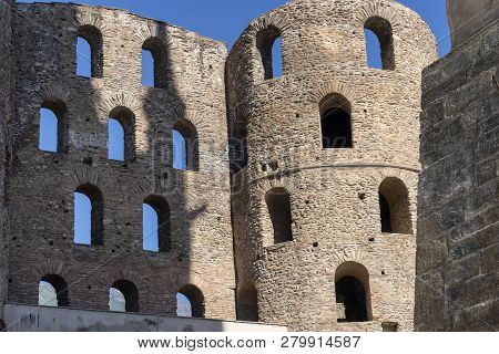 Susa, Turin, Piedmont, Italy: Medieval Cathedral Of San Giusto