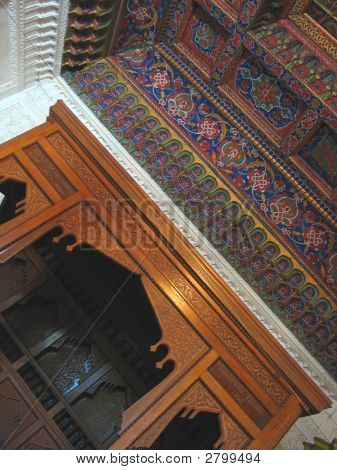 Ceiling Above Bed