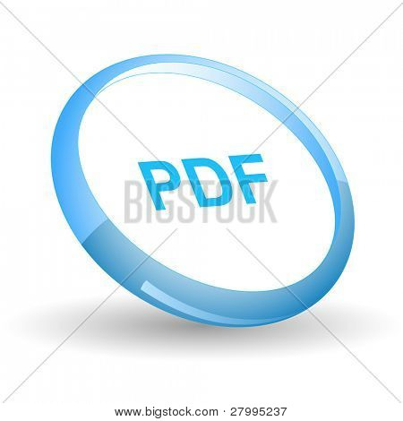 Icona PDF. Vector.