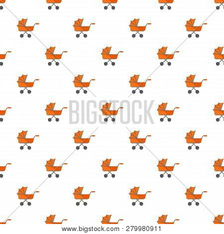 Kid Trolley Pattern Seamless Repeat For Any Web Design