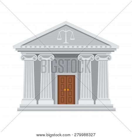 Vector Illustration Of Law And Lawyer Icon. Set Of Law And Justice Vector Icon For Stock.