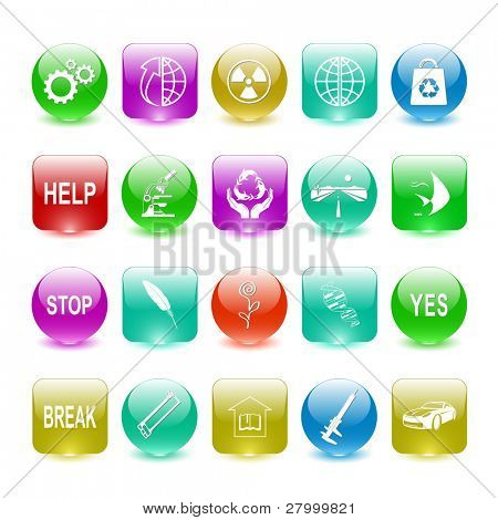 Vector set of interface elements