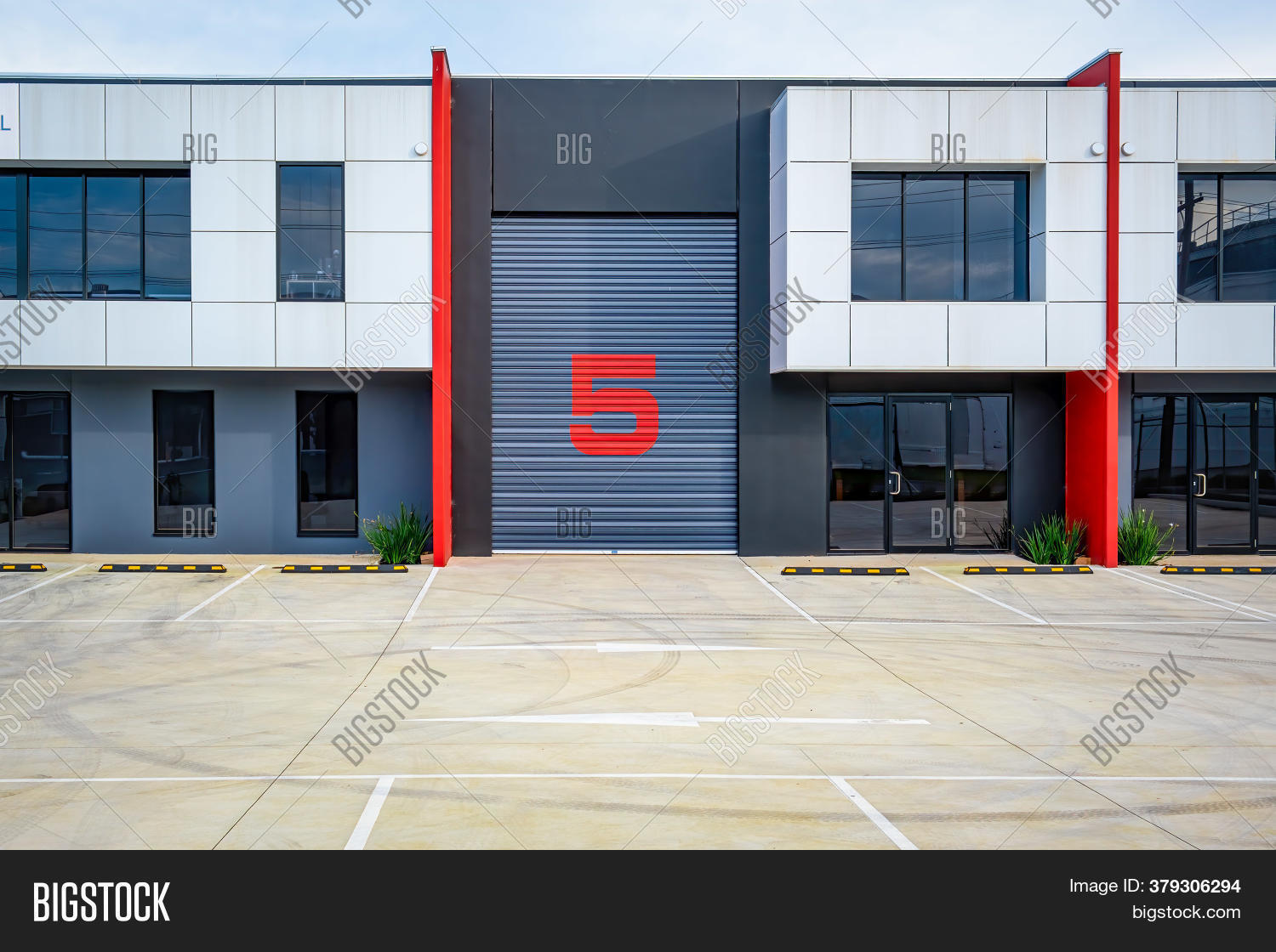 Industrial Warehouse Exterior