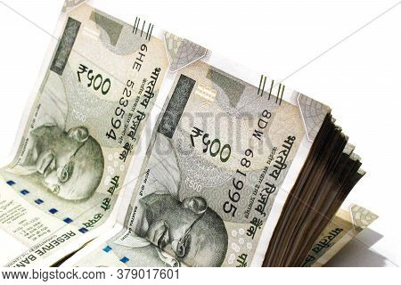 Utter Pardesh , India - Currency ,  A Picture Of Currency In Noida 17 July 2020