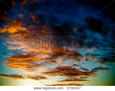 Ciel coloré