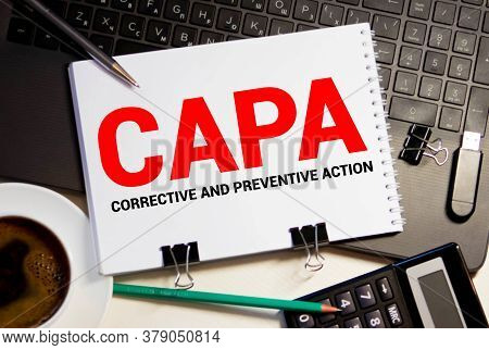 Paper With Words Capa Corrective And Preventive Action Plans