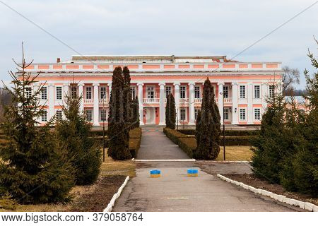 Ancient Palace Of The Polish Tycoons Potocki In Tulchin, Ukraine. Pototsky Palace Is A Monument Of A