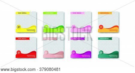 Colorful Creative Business Social Media Post Design Template Promotion