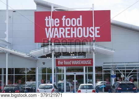 The Food Warehouse Supermarket At West Quay Retail Park In Southampton, Hampshire In The Uk, Taken O