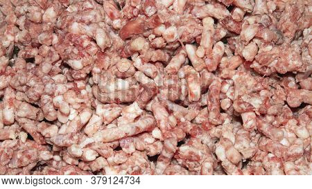 Minced Meat.texture Of Minced Meat.background Of Fresh Minced Meat.
