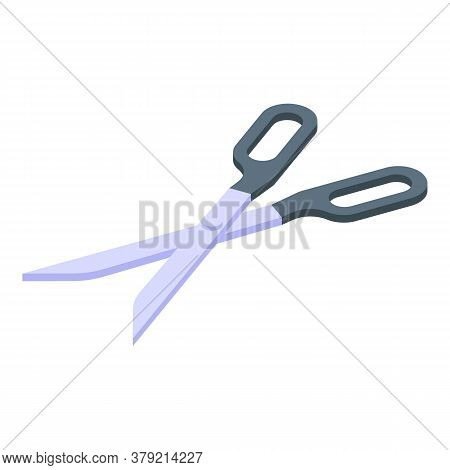 Shoe Repair Scissors Icon. Isometric Of Shoe Repair Scissors Vector Icon For Web Design Isolated On 