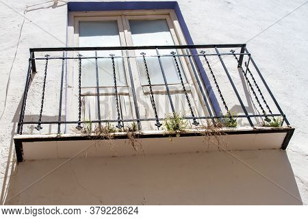 Chelva, Spain - June 29, 2020: View From The Empty Streets Of The Village In Summer After Covid-19 L