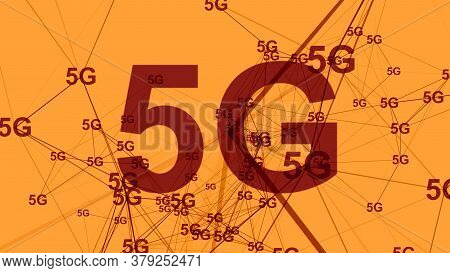 High Speed Internet 5g .new Mobile Communication Technology .map 5g.technology Background .