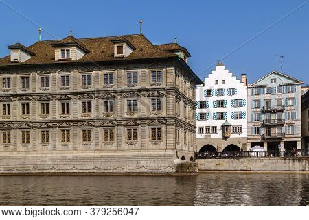 Zurich Town Hall Was Built In 1694-1698, Zurich, Switzerland