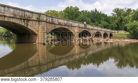 The Monocacy Aqueduct Is The Largest Aqueduct On The Chesapeake And Ohio Canal, Crossing The Monocac