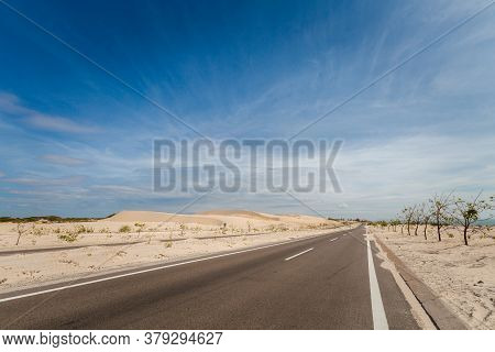 Vietnam Ocean Road From Mui Ne To Phan Rang