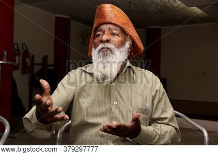 Salvador, Bahia / Brazil - March 9, 2014: Antonio Ribeiro Da Conceicao, Known By The Stage Name Of B