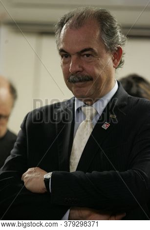 Salvador, Bahia / Brazil - October 27, 2015: Aloisio Mercadante, Minister Of Education Event In The 
