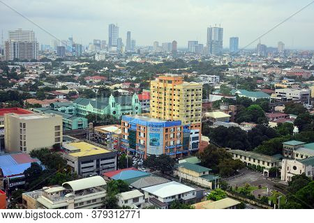 Quezon City, Ph - July 29 - Quezon City Daytime Overview On July 29, 2018 In Quezon City, Philippine