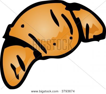 Croissant Gebäck